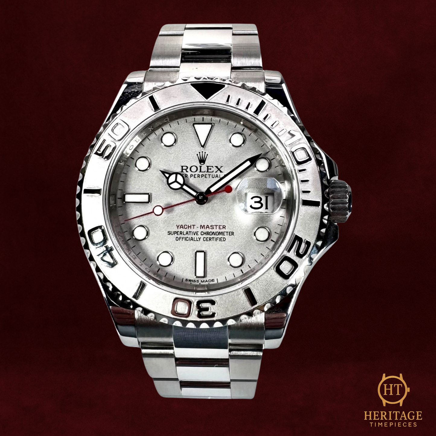 Rolex Yacht-Master 40, Platinum & Steel – Reference 116622