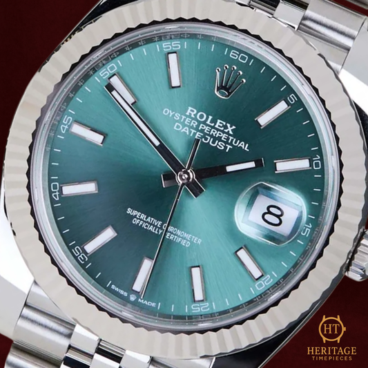 Rolex Datejust 41 ‘Mint Green Dial’ - Reference 126334 (2025)