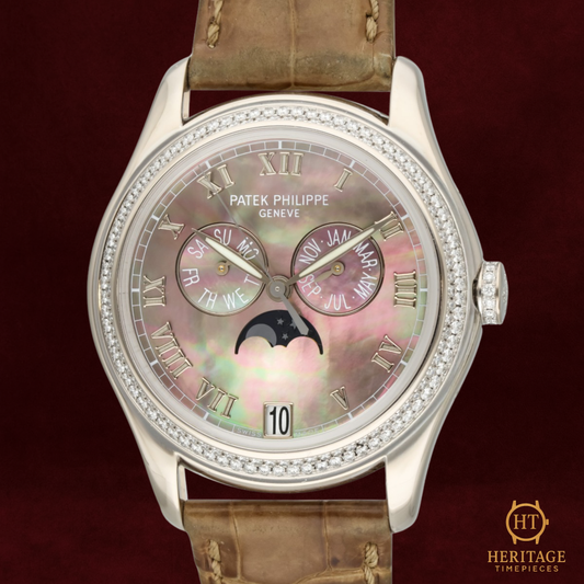Patek Philippe Annual Calendar ’White Gold Mother-of-Pearl Moonphase’ – Reference 4936G-001 (2006)