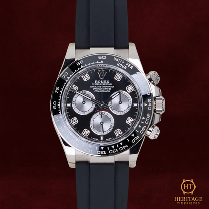 Rolex Daytona 'Black Diamond Dial - Oysterflex' - Reference 126519LN (2024)