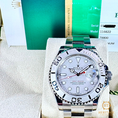 Rolex Yacht-Master 40, Platinum & Steel – Reference 116622