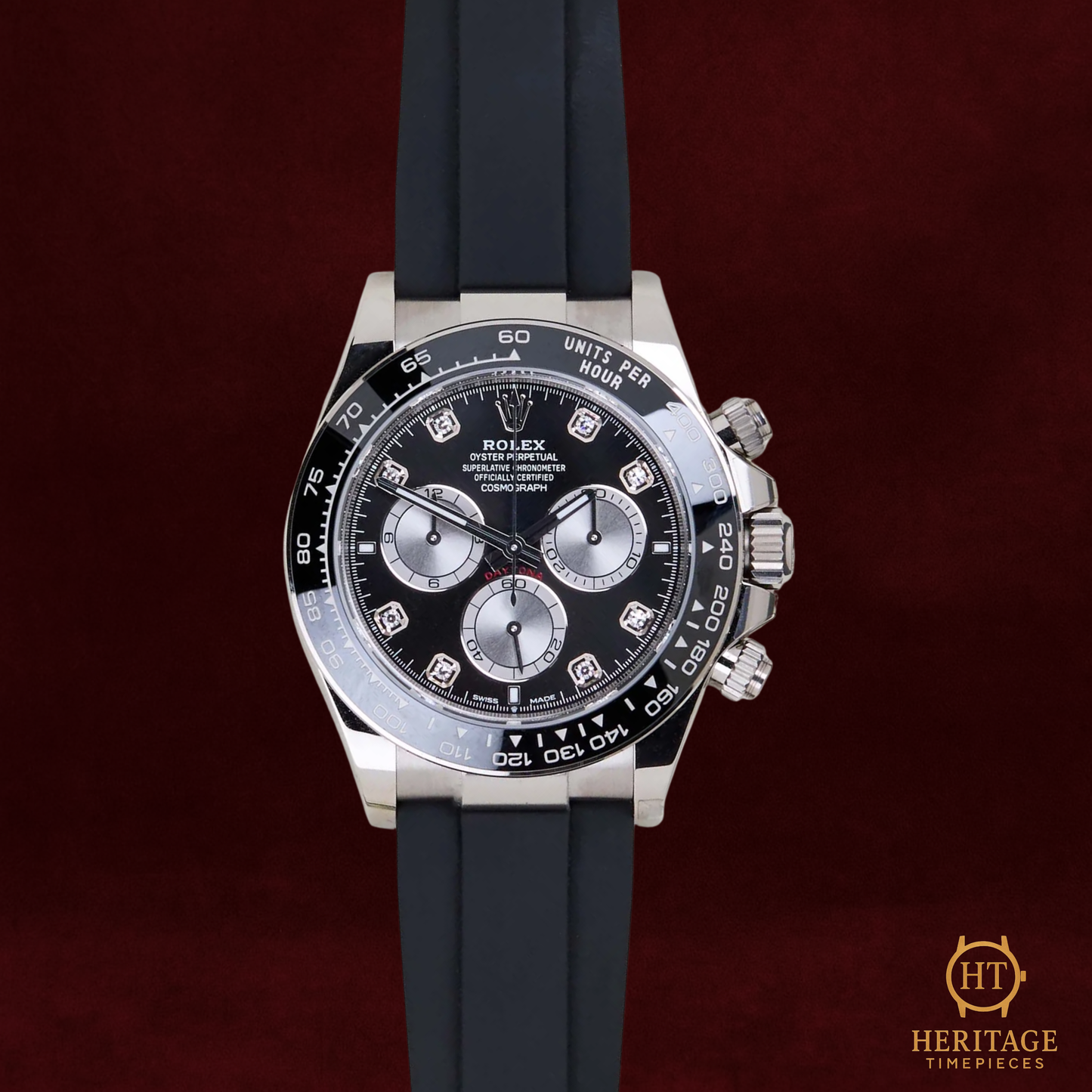 Rolex Daytona 'Black Diamond Dial - Oysterflex' - Reference 126519LN (2024)