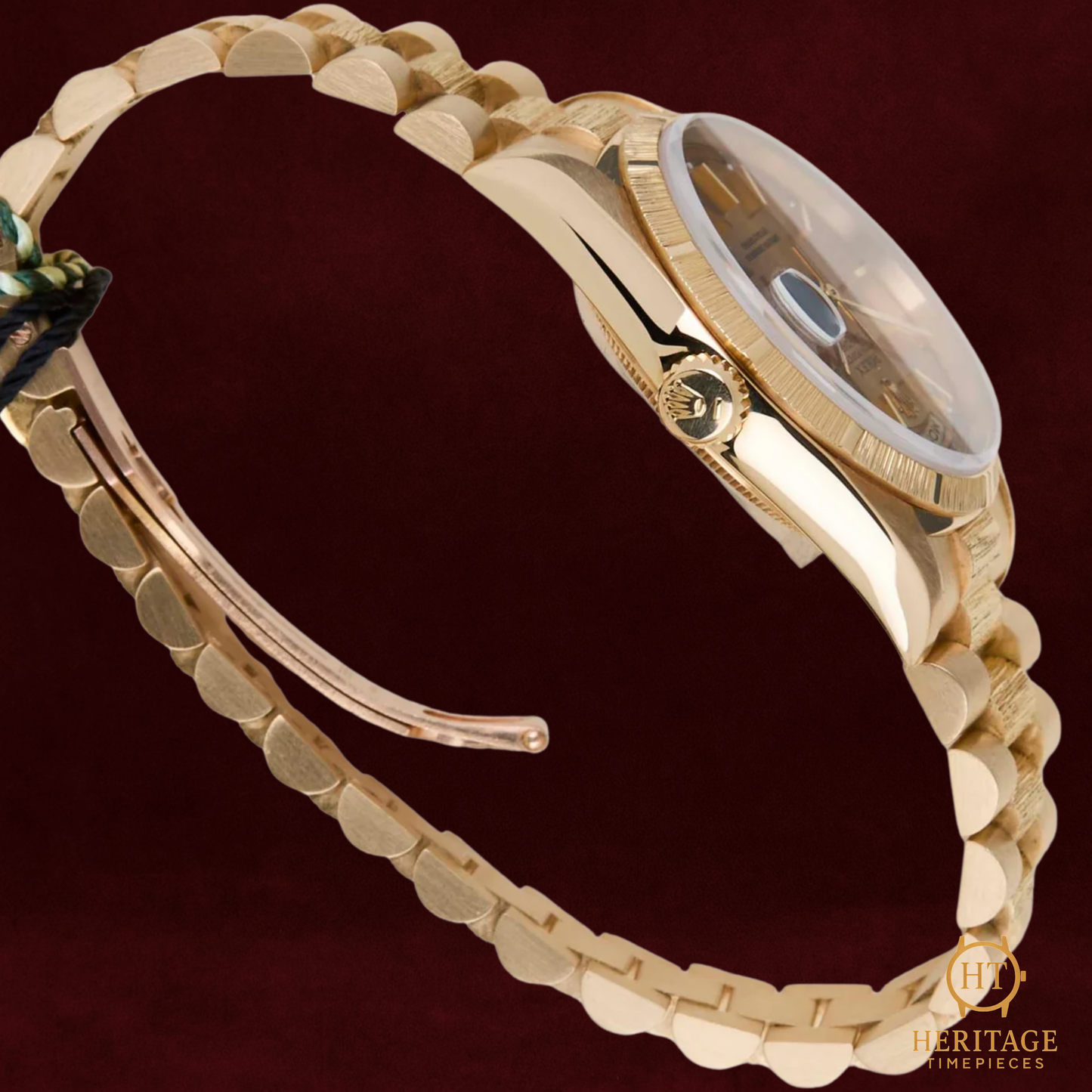 Rolex Day-Date 36 ‘Champagne Dial – Bark Finish’ – Reference 18248 (1991)