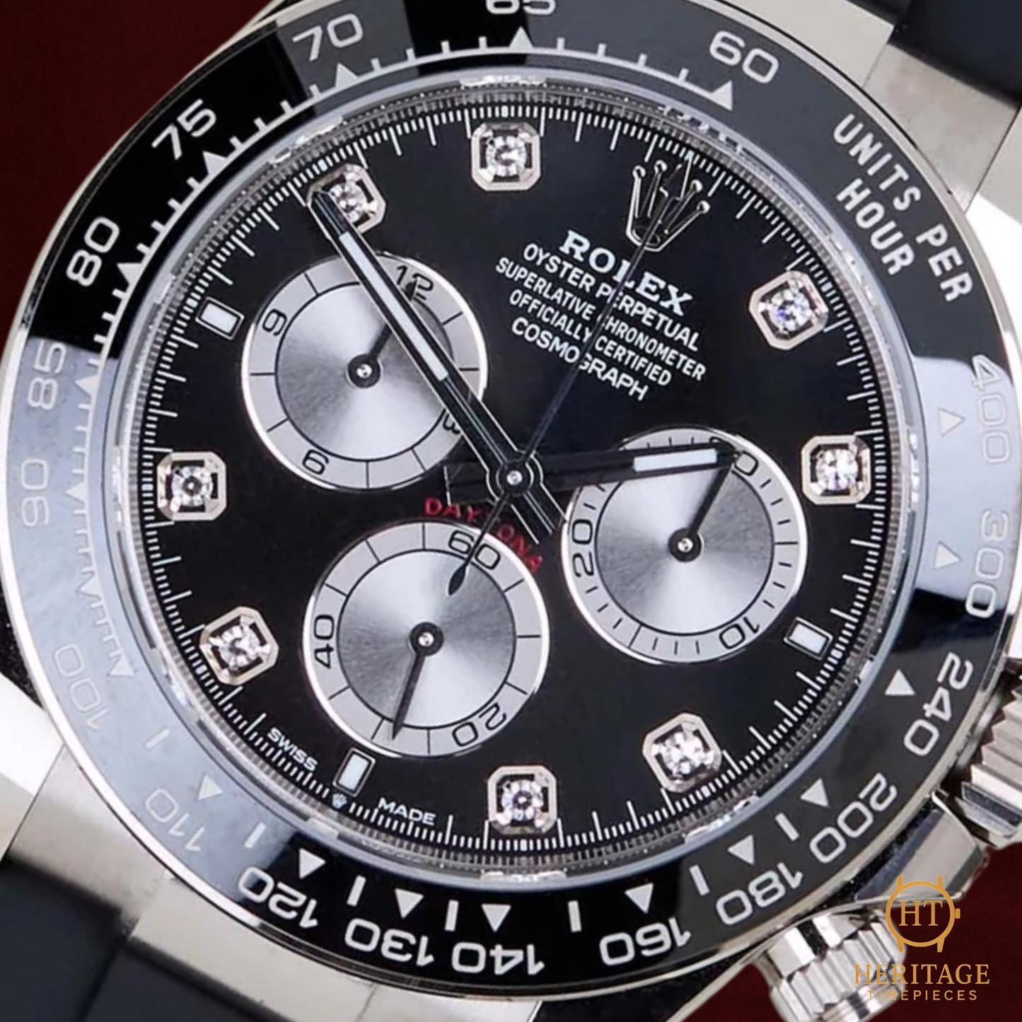 Rolex Daytona 'Black Diamond Dial - Oysterflex' - Reference 126519LN (2024)