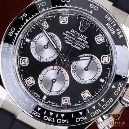Rolex Daytona 'Black Diamond Dial - Oysterflex' - Reference 126519LN (2024)