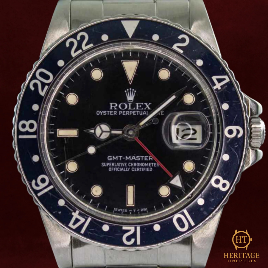 Rolex GMT-Master 'Black Dial' – Reference 16750 (1987) RE