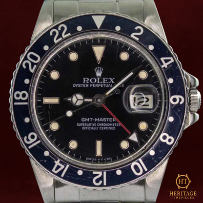 Rolex GMT-Master 'Black Dial' – Reference 16750 (1987)
