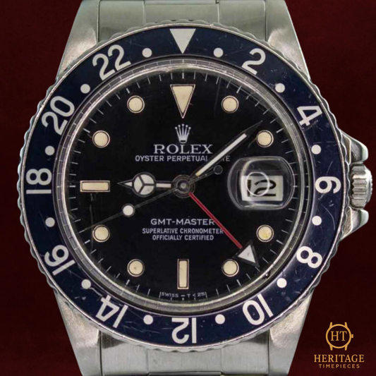Rolex GMT-Master 'Black Dial' – Reference 16750 (1987)