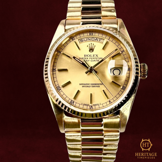 Rolex Day-Date Gold President - Reference 18038 (c.1980s)