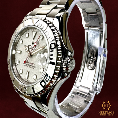 Rolex Yacht-Master 35, Platinum & Steel – Reference 168622