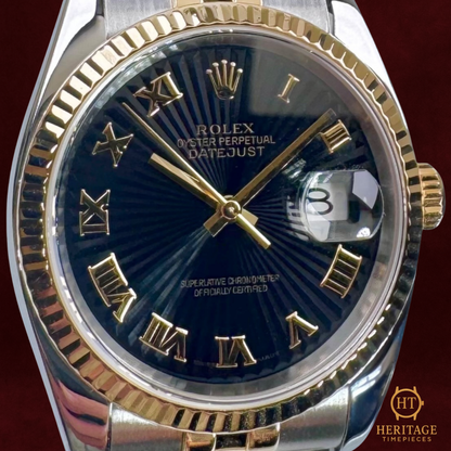 Rolex Datejust 36 ‘Black Sunbeam Dial’ - Reference 116233 (2006)