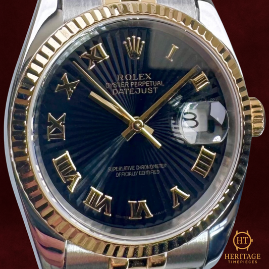 Rolex Datejust 36 ‘Black Sunbeam Dial’ - Reference 116233 (2006)