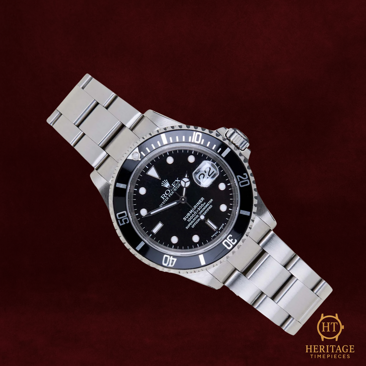 Rolex Submariner Date 'Black Dial' - Reference 16610 (2002)