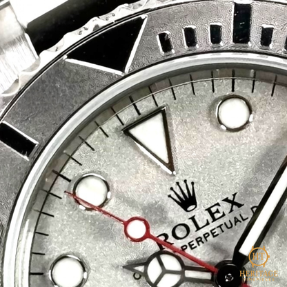 Rolex Yacht-Master 35, Platinum & Steel – Reference 168622