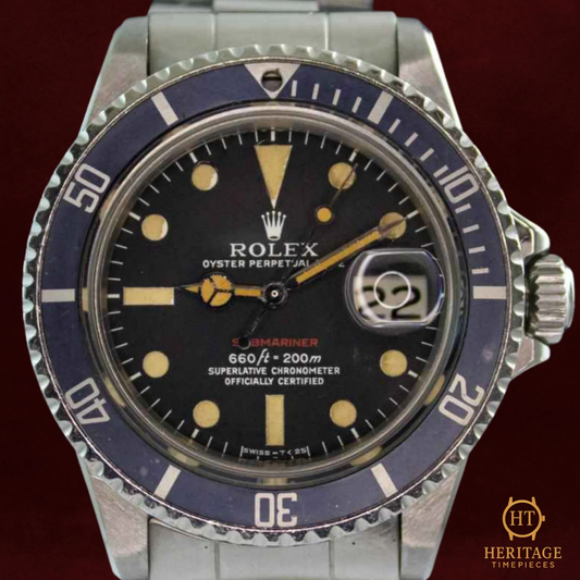 Rolex Submariner “Red Letter” – Reference 1680 (1973)