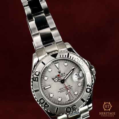 Rolex Yacht-Master 35, Platinum & Steel – Reference 168622