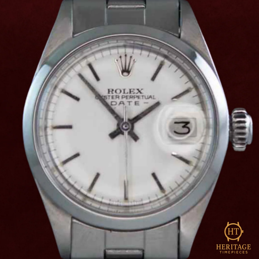 Rolex Lady-Date ‘Stainless Steel – White Dial’ – Reference 6916 (1972) RE