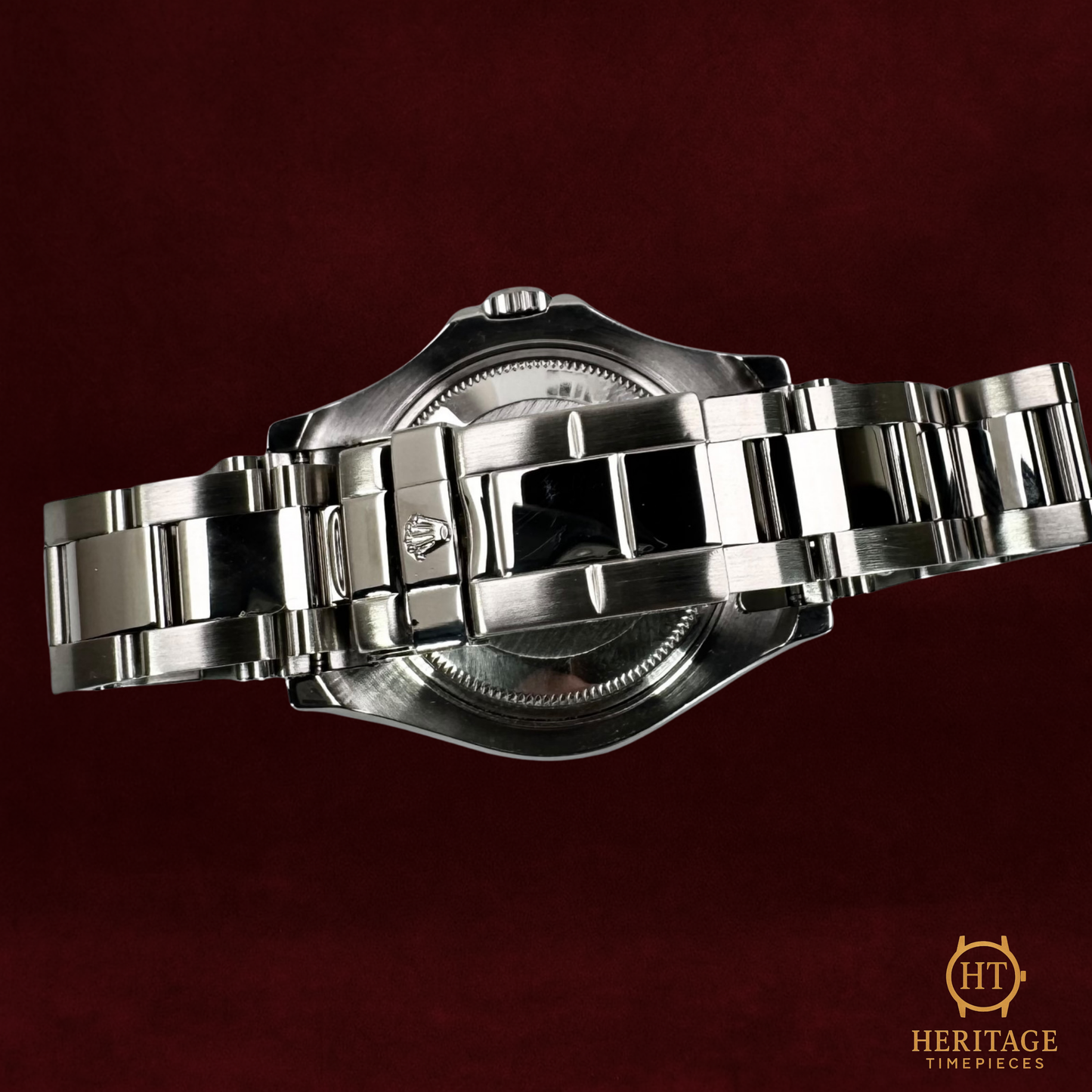 Rolex Yacht-Master 35, Platinum & Steel – Reference 168622