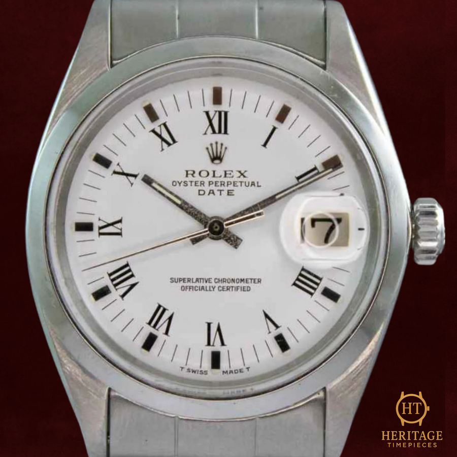 Rolex Date ‘Silver Dial – Stainless Steel’ – Reference 1500 (1967) RE