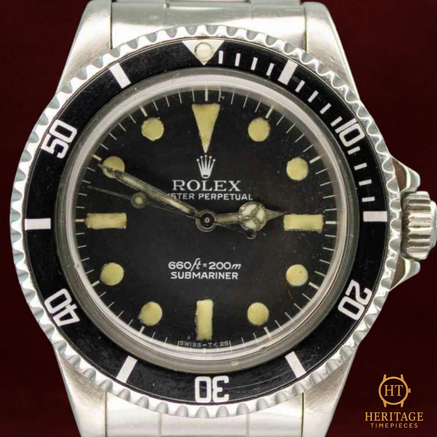 Rolex Submariner ‘Matte Dial – Serif Indexes’ – Reference 5513 (1978)