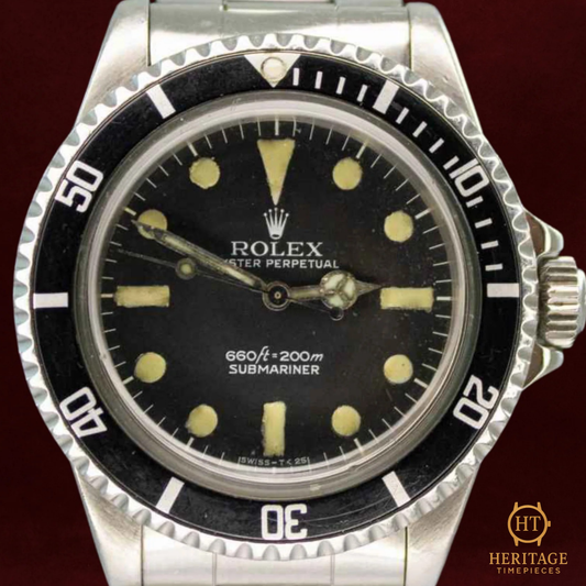 Rolex Submariner ‘Matte Dial – Serif Indexes’ – Reference 5513 (1978)