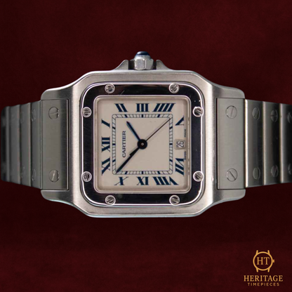 Cartier Santos ‘Steel – White Roman Dial’ – Reference 1564