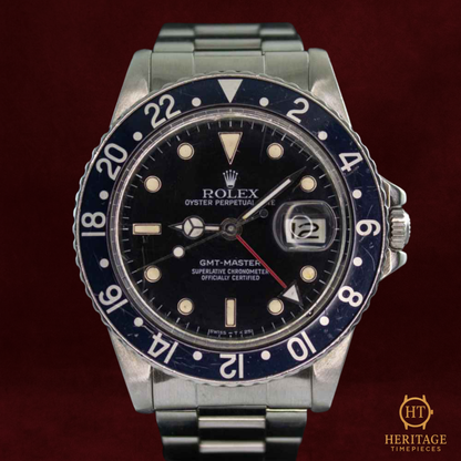 Rolex GMT-Master 'Black Dial' – Reference 16750 (1987)