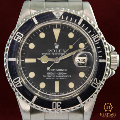 Rolex Submariner Date ‘Matte Dial – Serif Font’ – Reference 1680 (1977)