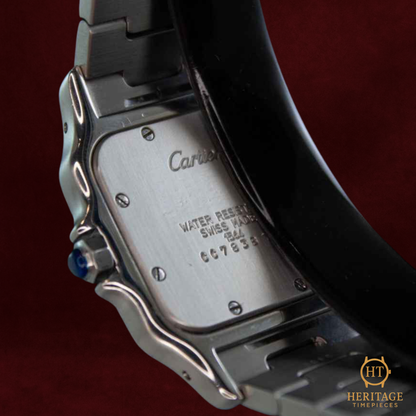 Cartier Santos ‘Steel – White Roman Dial’ – Reference 1564