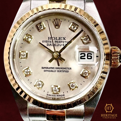 Rolex Lady-Datejust ‘Silver Diamond Pyramid Dial’ – Reference 79173 (2001)