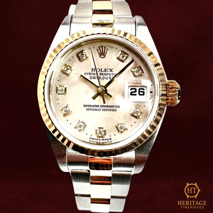 Rolex Lady-Datejust ‘Silver Diamond Pyramid Dial’ – Reference 79173 (2001)