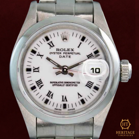 Rolex Lady Date ‘White Dial – Stainless Steel’ – Reference 79160 (1999)