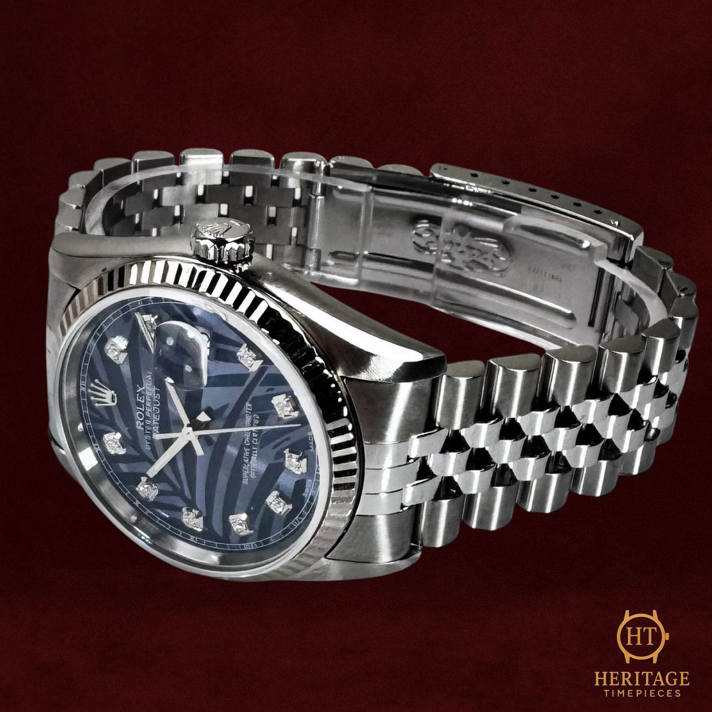 Rolex Datejust 36 ‘Blue Motif Diamond Dial’ – Reference 16234