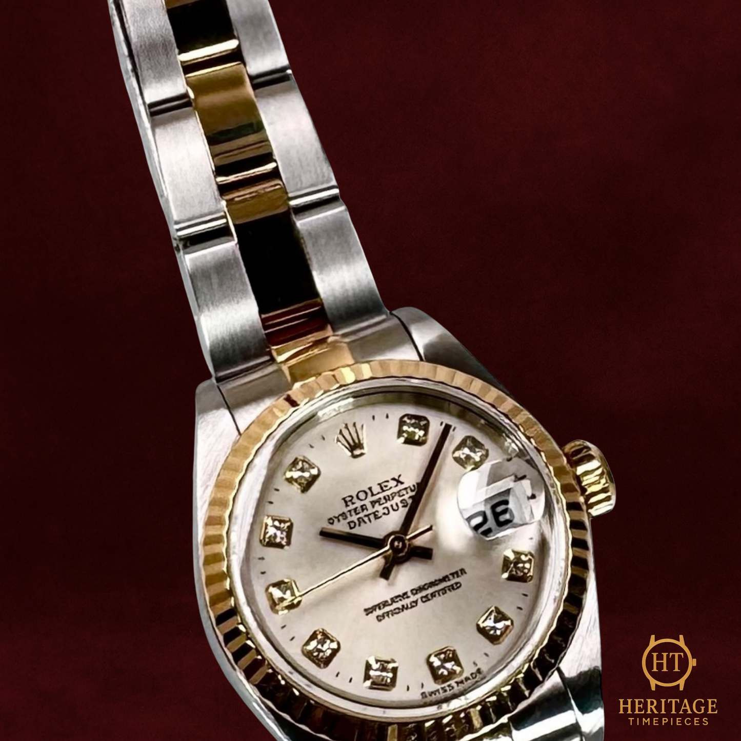 Rolex Lady-Datejust ‘Silver Diamond Pyramid Dial’ – Reference 79173 (2001)