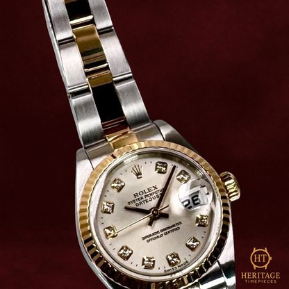 Rolex Lady-Datejust ‘Silver Diamond Pyramid Dial’ – Reference 79173 (2001)
