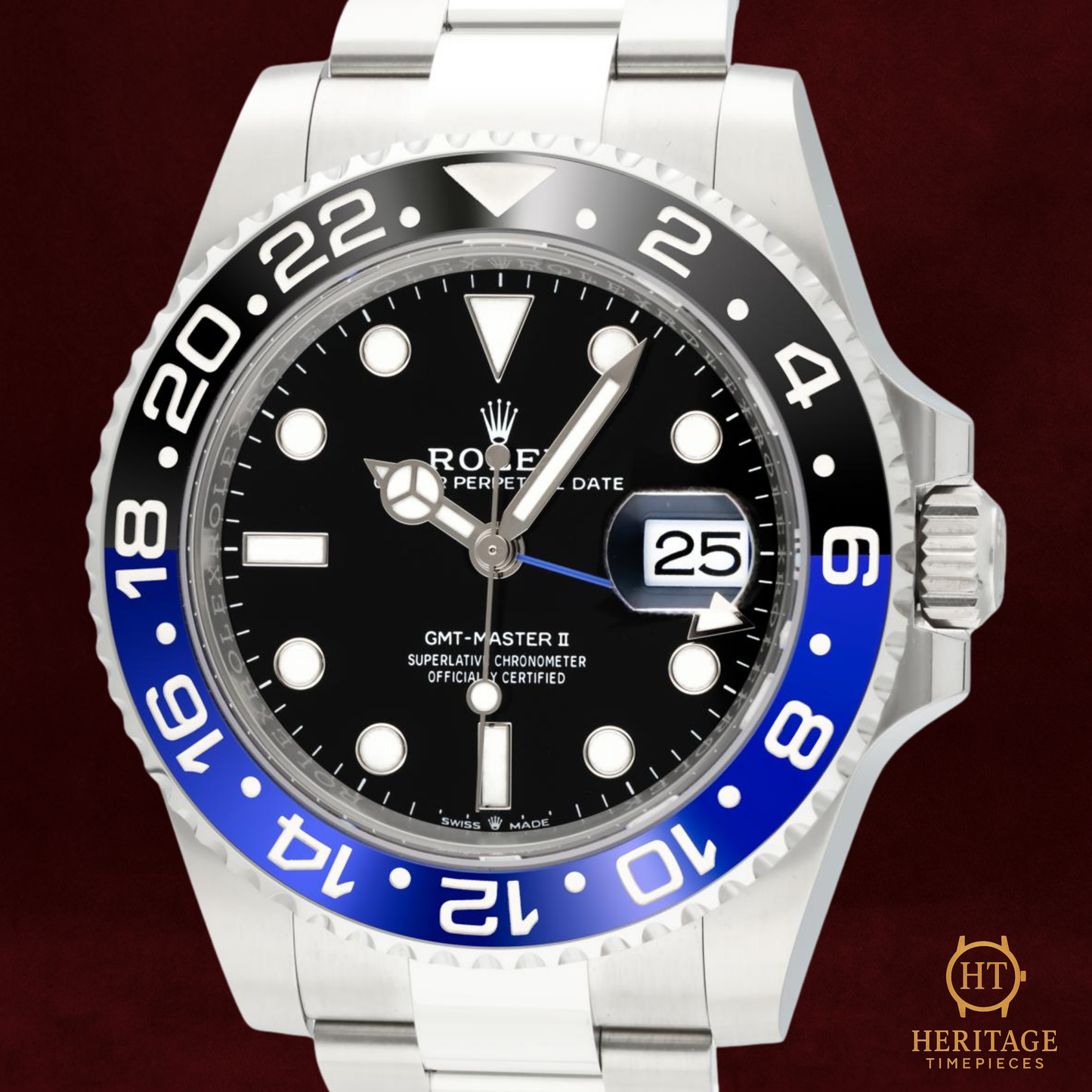 Rolex GMT-Master II “Batman” – Reference 126710BLNR (2025) TA