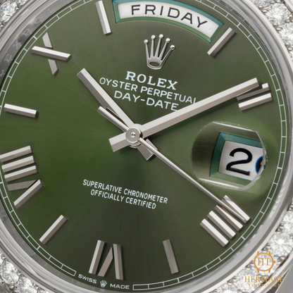 Rolex Day-Date 40 'Olive Dial' – Reference 228349RBR (2022) TA