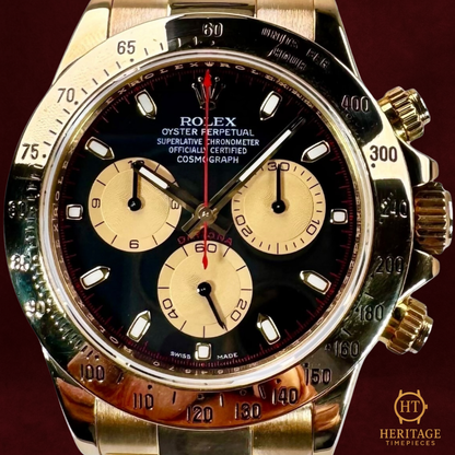 Rolex Black Daytona "Paul Newman" - Reference 116528 (2010)