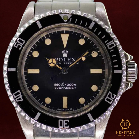 Rolex Submariner ’1960s Matte Dial No-Date’ – Reference 5513 (1967)
