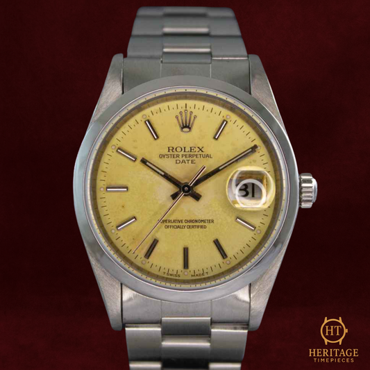 Rolex Date ‘Silver Dial – Stainless Steel’ – Reference 15200 (1996)