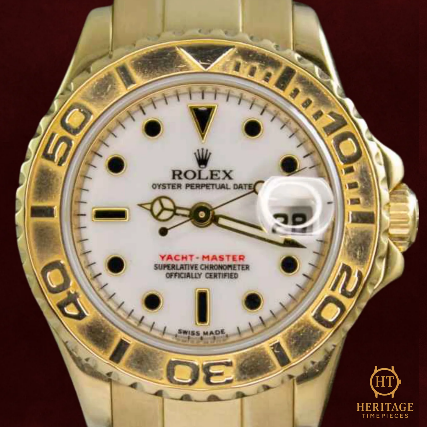 Rolex Yacht-Master Lady ‘White Dial – Yellow Gold’ – Reference 169628 (2006)