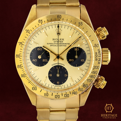 Rolex Daytona Vintage ‘Yellow Gold’ – Reference 6265 (1986)