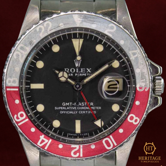 Rolex GMT-Master ’Long E Gilt-Style Transitional Pilot’s GMT’ – Reference 1675 (1968)