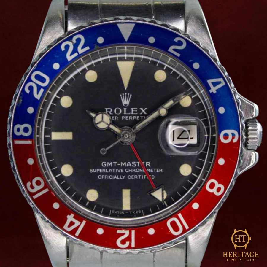 Rolex GMT-Master ’Long E Matte Dial’ – Reference 1675 (1968) RE