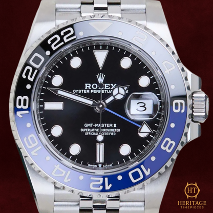 Rolex GMT-Master II “Batman” Jubilee – Reference 126710BLNR (2026) ST