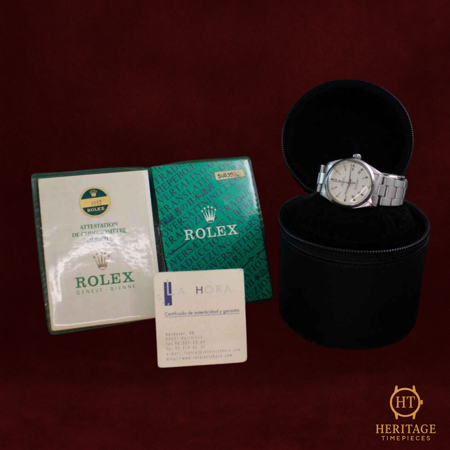 Rolex Oyster Perpetual – Reference 1002 (1980) RE