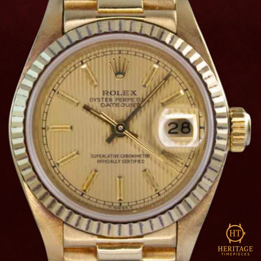 Rolex Lady Datejust 18K ‘Champagne Dial – Yellow Gold’ – Reference 69178 (1984)