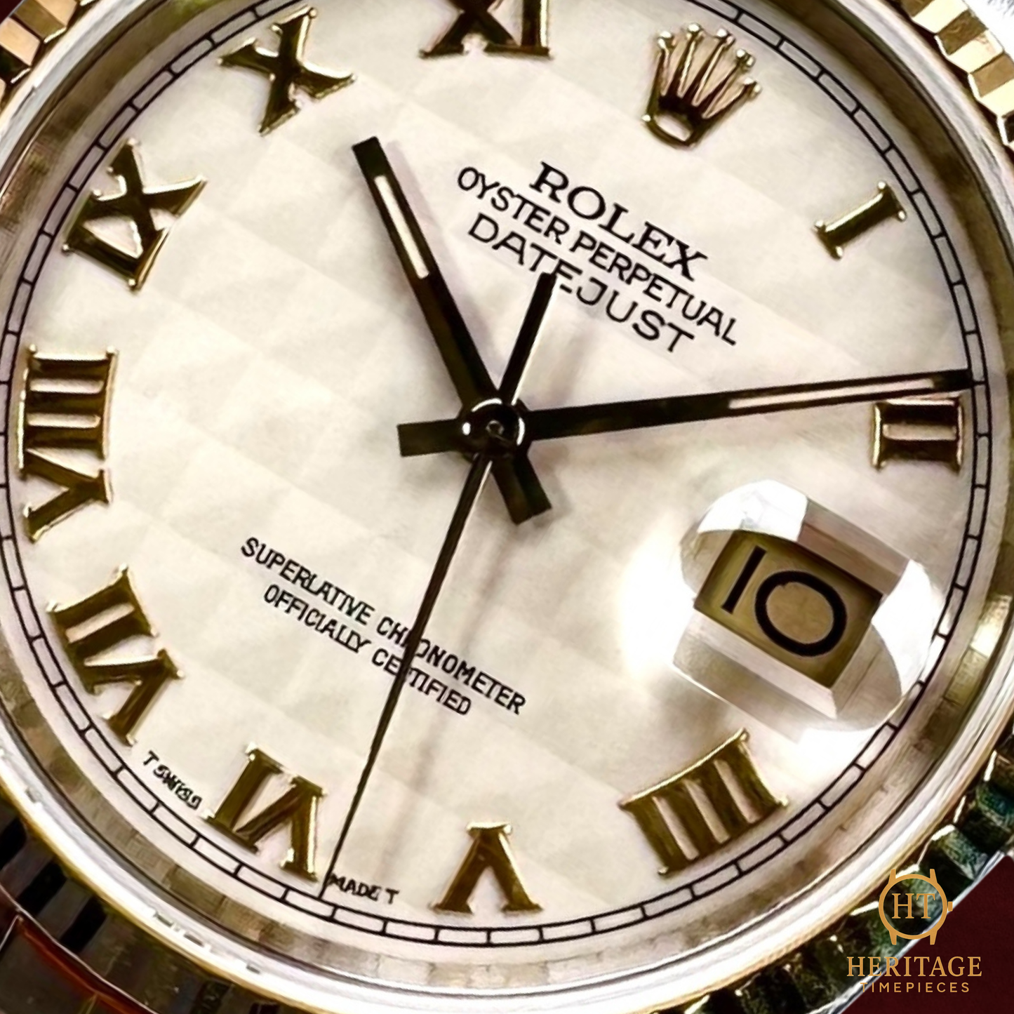 Rolex Datejust 'Ivory Pyramid Dial' - Reference 16233 (c.1980s)