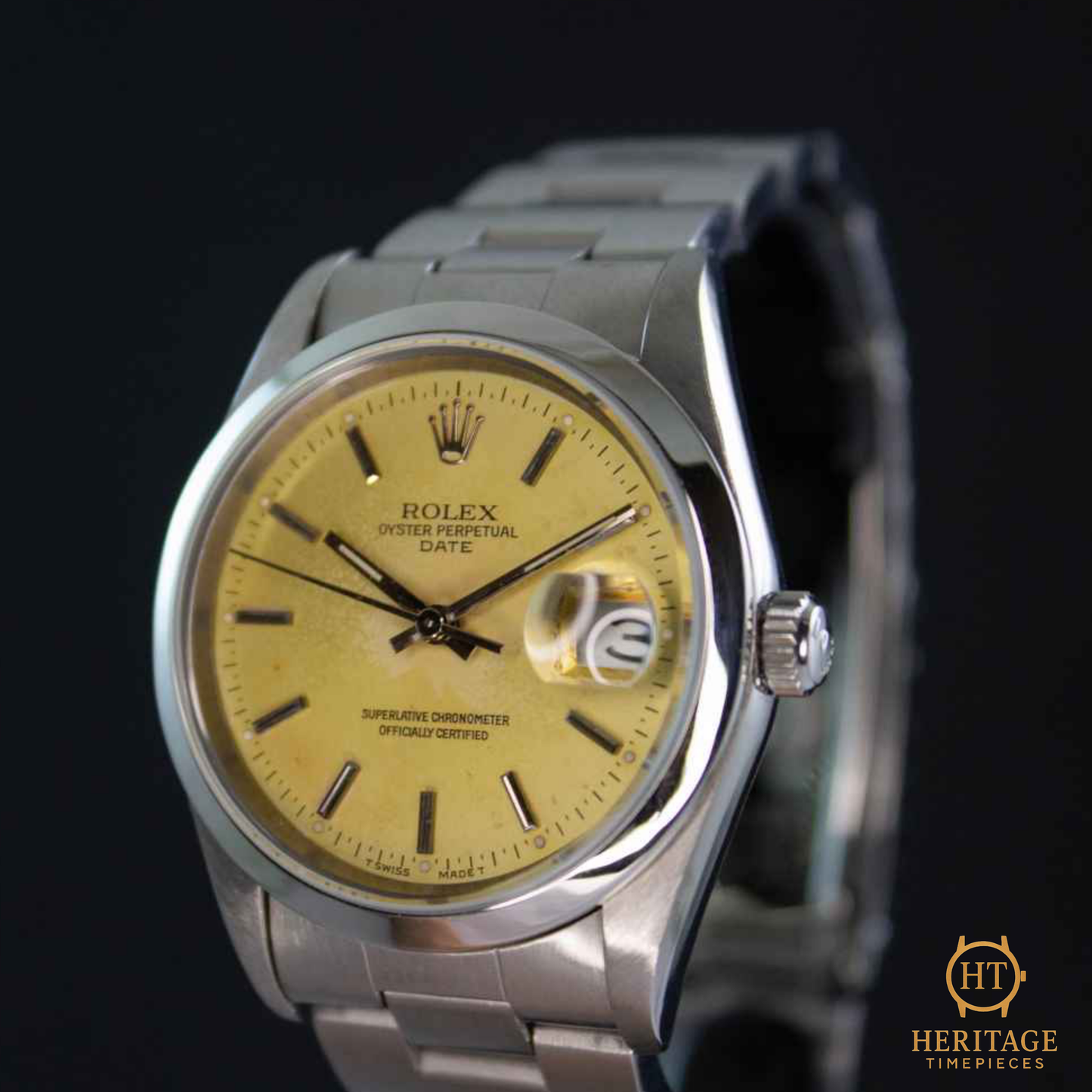 Rolex Date ‘Silver Dial – Stainless Steel’ – Reference 15200 (1996)