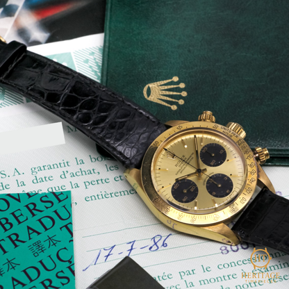 Rolex Daytona Vintage ‘Yellow Gold’ – Reference 6265 (1986)